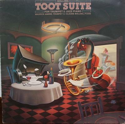 LP-Schallplatte MAURICE ANDRE CLAUDE BOLLING Toot Suite CBS73999 CBS 1981 Niederlande Jazz Gebraucht