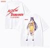 Action Taiunisexin Anime Lover TShirt Harajuku Cotton NewModel High Street Oversized Unisex Retro Fashion Couples Hot Product