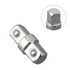 1PC 3/8 Double-head Hex Socket Wrench Adapter Extension Rod Driver Conversion Tool For Auto Repair, Home Improvement