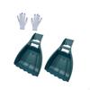 Leaf Scoops and Claws Set Clippings Grass Removal Tools Grabber for Garden