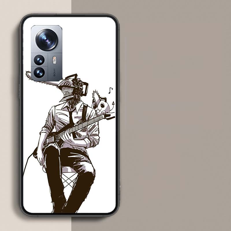 Anime Chainsaw Man Phone Case For Redmi Note 15 Pro 5G 14 13 12 Pro Plus 11 11T 11E 11S 10 Pro 10S 9 9S Cover Cell Clear with Su