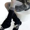 Travel Acrylic Leg Warmers Practical Construction Lightweight Cold Climate Essential Comfortable Stretchy Winter Socks