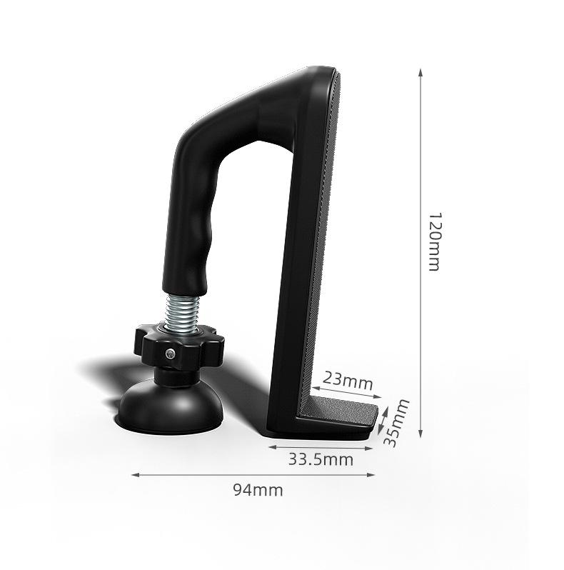 Adjustable Anti-theft Door Stopper for Homes & Rentals