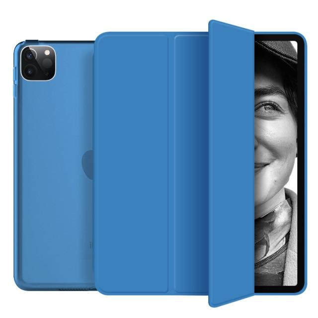 Ultradünne Flip-Stand-PC-Magnet-Smart-Case-Funda-Abdeckung für das iPad Pro 12.9 2015 2017 2020