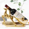 wine holder ornament, bar and restaurant wine rack,  cabinet decoration resin home decoration ornament   wine holder