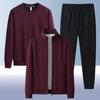 Men Tracksuits Hoodies and Sweatpants 3 Pieces Set Spring and Autumn Sportwear Unisex Jogging Suit