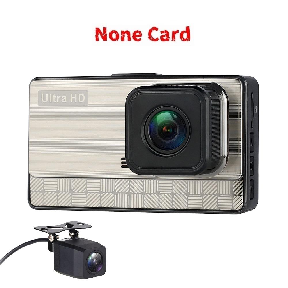True 2K Dual Lens High-definition Night Vision 3-inch Recorder Dual Recording Car Reversing Image