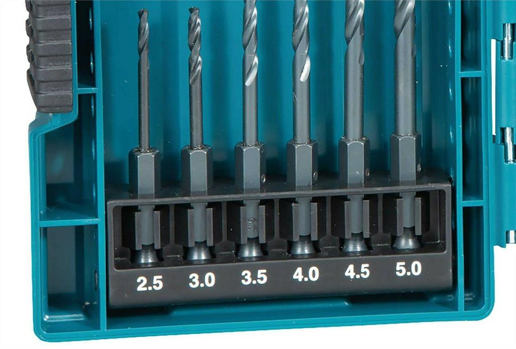 Makita Impact Driver Bit Socket Drill Bit Set of 33 Hexagonal Shaft Case Included 6.35mm E-06622 [Product]