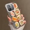 Delicious Sushi Bento Shockproof Phone Case for Xiaomi Poco X7 X6 X5 X3 Pro F7 Ultra M8 Redmi 15C 15 14C 13C 12C 10C 13 12 10