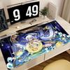 Anime Girl Mouse Pad Small Desk Mat HD Cartoon Gaming PC Keyboard Pad Anti-slip Cute Otaku Accessories for Computer Lovers