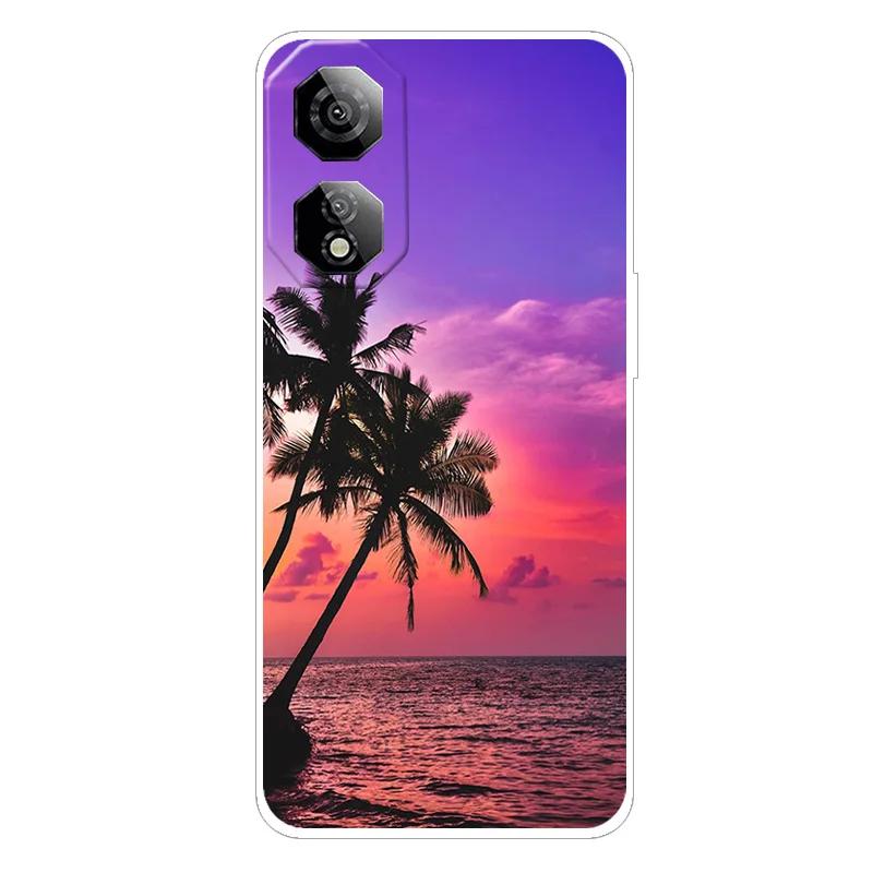 Für ZTE nubia Neo 2 Klare Hülle Z2352N Cartoon Cooles Silikon Handyhülle Für Nubia Neo 5G 8150N Transparenter Weicher TPU Schutz