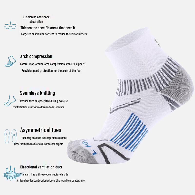 ALPINT MOUNTAIN CoolMax Men's Running Socks