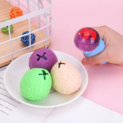 Uovo di Dinosauro Giocattolo da Spremere Rimbalzo Lento TPR Uovo Antistress Allungabile Dino Fidget Squishes Giocattolo Sensoriale da Pizzicare