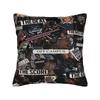 Briar U Hawks Briar University Hockey club Off Campus Pillow Cover  Funny Pillow Case For Couch Sofa Bedroom Graphic Pillowcases