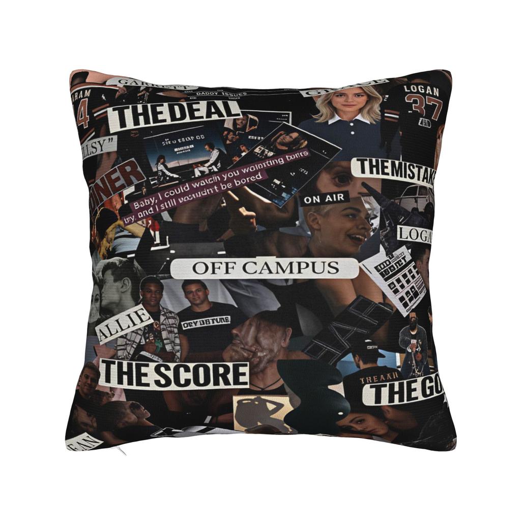 Briar U Hawks Briar University Hockey club Off Campus Pillow Cover Funny Pillow Case For Couch Sofa Bedroom Graphic Pillowcases