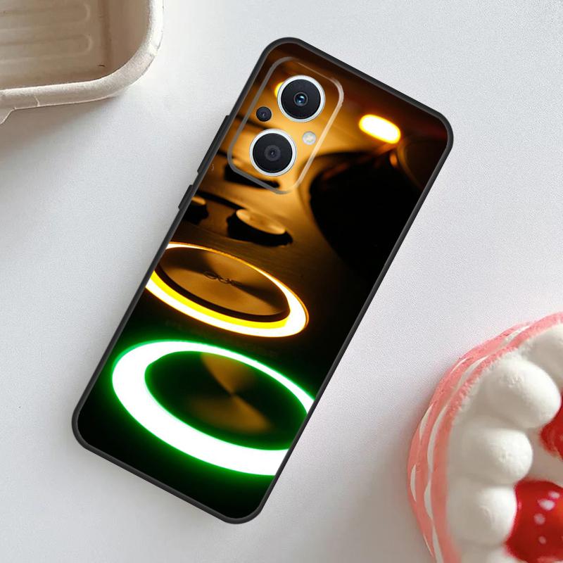 Techno Music Case For OPPO Reno 10 Pro 11F 4Z 5Z 8T 4 5 6 7 8 Lite OPPO Find X2 X3 Neo X5 X6 Pro Cover