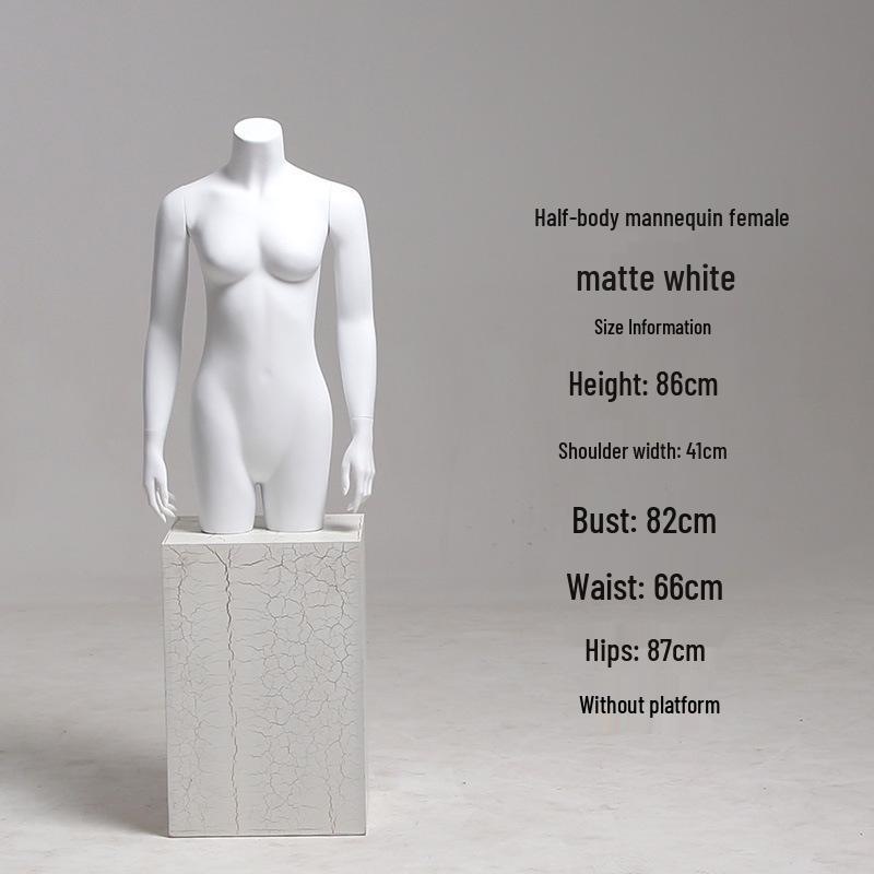 

Унисекс манекен половины тела без головы для демонстрации нижнего белья