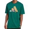 T Shirts Men's Green Crew Neck Moderate JM6500