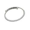 S925 Sterlingsilber Süßwasserperlenarmband: Eleganter, schlichter Luxusschmuck für Damen