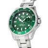Zegarek MRZUI ze Stalą Nierdzewną Najwyższy Klasyk Submariner Date Popularny Kwarcowy Lśniąca Tarcza Męski Pasek, Zegarek. Wodoodporny, Ruch, Unisex,