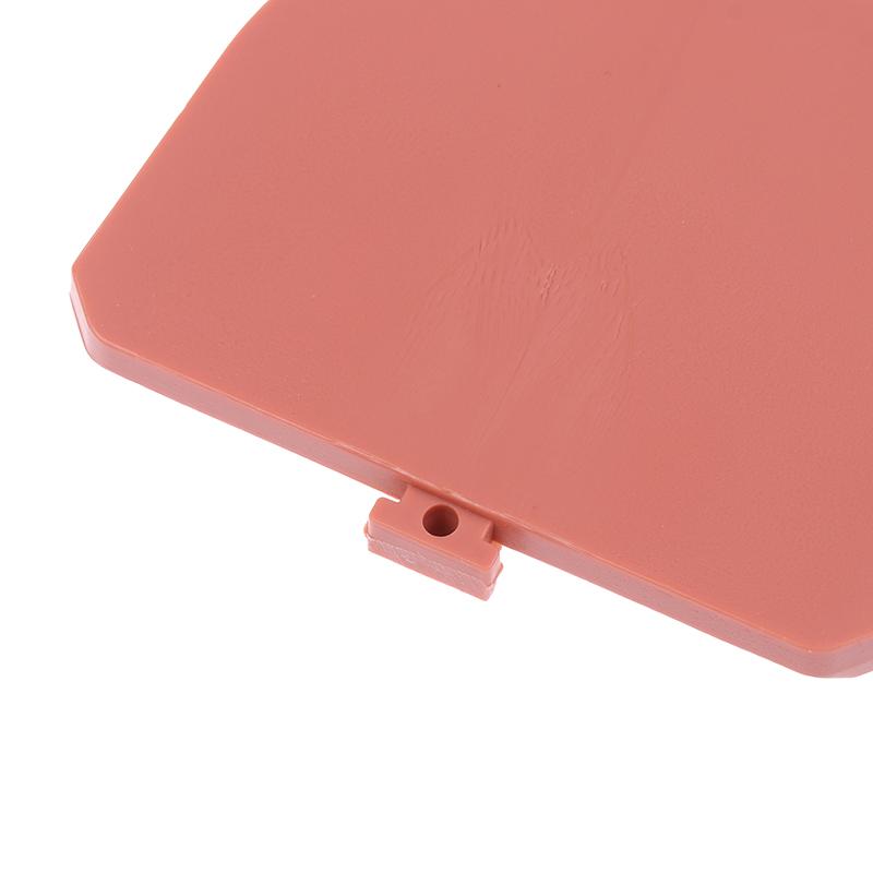 1Pcs Dental Round Plastic Base With Iron Sheet Plastic Plate For Dental Pin Planter Machine Parts Dental Laboratory Materials