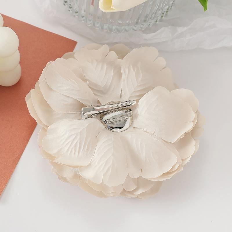Chique Stoffen Bloem Speld Versiering Unieke Stoffen Bloem Reversspeld Versiering Mooie Bloem Broche Speld Accessoire