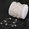 30m Crystal Strands Chain Trim Garland Beads for Wedding Party Decoration