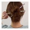 Tortoiseshell-style Stick Hairpin, Simple Hair Accessory, Yukata, Wisteria Flower, Pearl