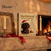 Home Holiday Atmosphere Decor 2026 Dachshund Advent Calendar, 24 Days 3D Collectible Dog Figures, Miniature Set Puppy Ornaments Christmas Countdown