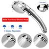 Premium Quality Portable 360 Degree Rotating Shower Head Featuring Three Modes And Stop Button
