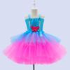 Trolls Tutu Jurk voor Meisjes Prinses Poppy Verjaardagskostuums voor Kinderen Magische Elfen Halloween Jurken Meisje Fee Bloemen Outfits