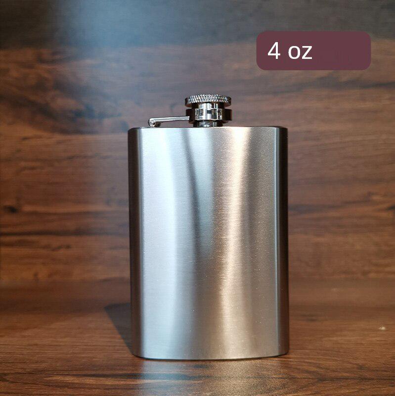 304 Edelstahl Verdickte Flachmann Genießen Sie jederzeit Tragbarer Flachmann Kleine Mini-Bar Must-Have Alkohol Trauzeugen Geschenke