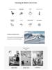Men's Luxury Lightweight Down Jacket - Winter White Lapel Design