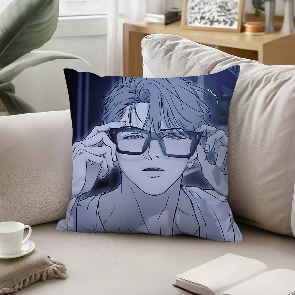 

Милая H-Nerd Project-W Наволочка Чехол для подушки Мягкий Милый Наволочка для дивана автомобиля Полиэстер с молнией 16x16Inch