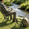 Foldable Camping Chair Ultra-Light Fishing Chair Easy To Carry Outdoor Folding Stool  Small Horse