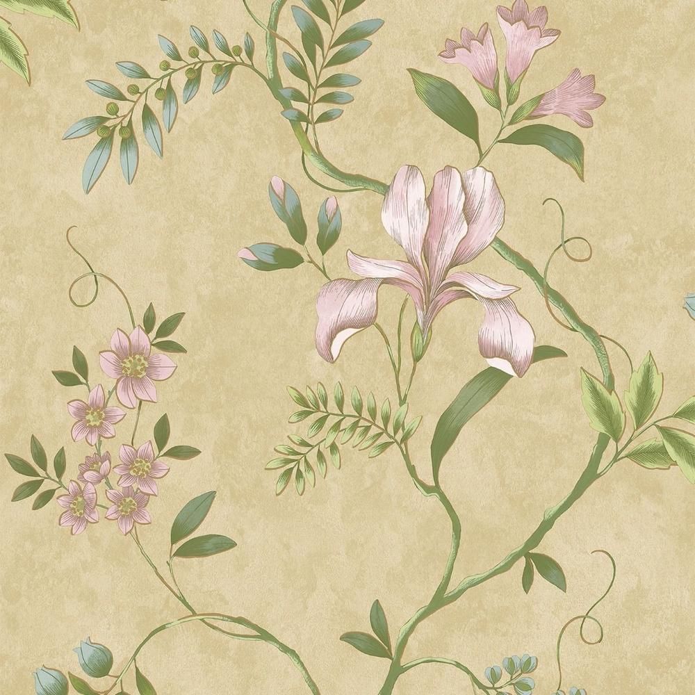 Rasch Dancing Iris Wallpaper
