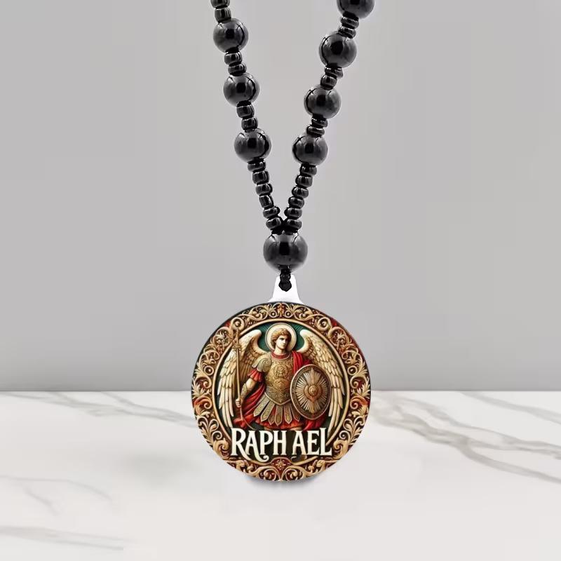 Винтажное ожерелье-подвеска с двусторонним кулоном Time Gem, женское универсальное винтажное ожерелье