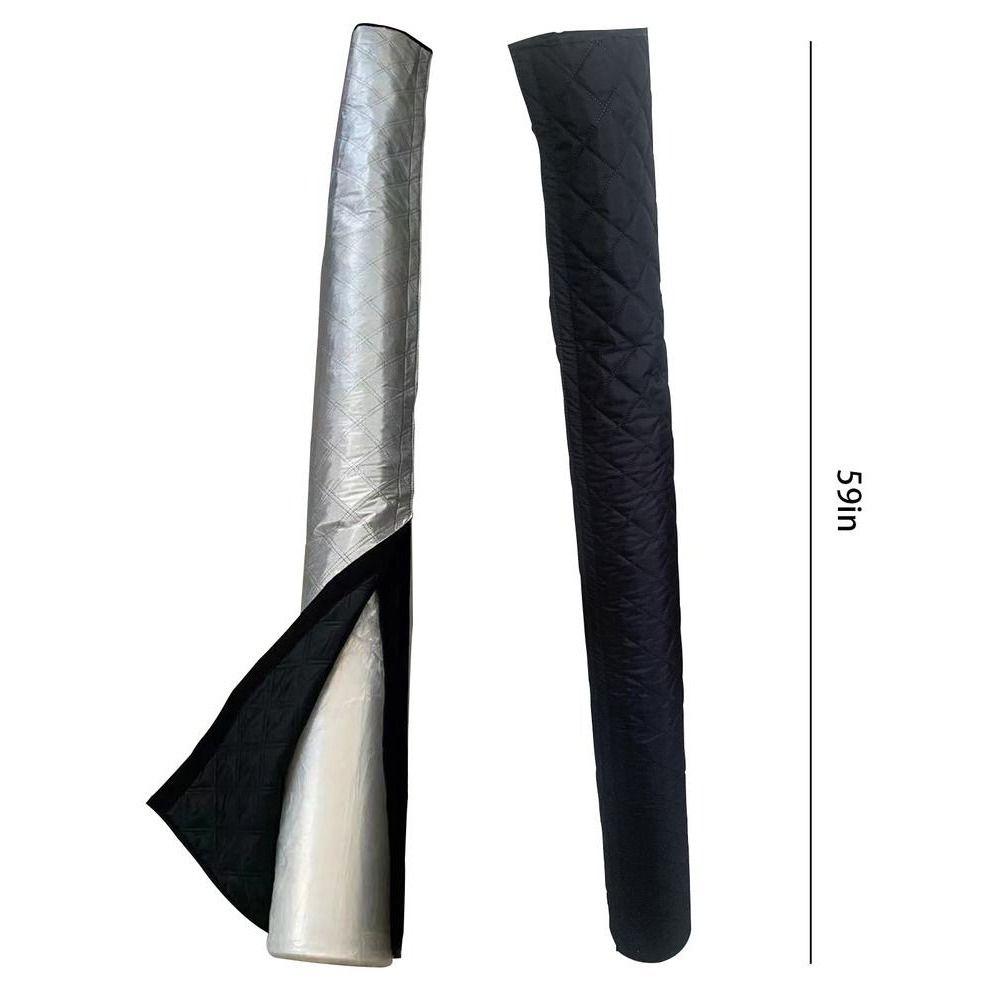 Hose Sleeve AC Hose Cover Outlet Pipe Tube Energy Saving Hose Wrap with No Leaks Air Cloth Plate Insulation Cover for 59 Inch