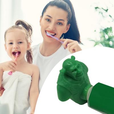 Diş Macunu Sıkacağı Benzersiz Şekil Diş Macunu Dispenseri Ev Banyo için Uygun Diş Macunu Topper