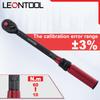 LEONTOOL Preset Torque Wrench for Car Tire Reverse Torque Dual 72 Feed Ratchet Quick Bicycle Socket Bike Repair Torque Wrench with Screwdriver and