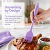 3pcs Food Grade Silicone Kitchen Food Brush Hanging Hole Baking Brush  Cooking