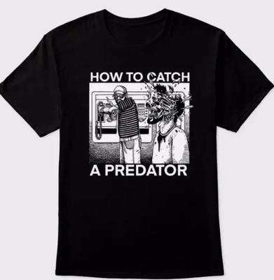 Gary Plauche Wie man einen Raubtier fängt T-Shirt Kurzarm Alle Größen