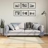 VidaXL HUARTE Soft and Washable Short-pile Rug Cream 120x120 Cm 375037