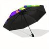 1pc Rick SanchezMorty Smith Windproof Automatic Windproof Umbrella, Lightweight for Women/Men, Perfect Christmas Gift a0811205