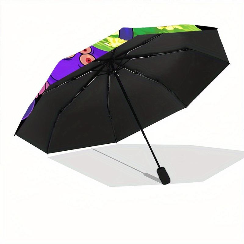 1pc Rick SanchezMorty Smith Windproof Automatic Windproof Umbrella, Lightweight for Women/Men, Perfect Christmas Gift a0811205