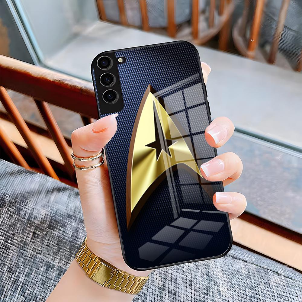 

S-Star Trek Phone Case For Samsung S26 S25 Plus S20 S20 Plus S22 Ultra S23 FE S21 Plus S21 Ultra Glass Cover Samsung S20 Plus