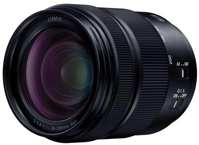 Panasonic Obiektyw zmiennoogniskowy o dużym powiększeniu Pełnoklatkowy bezlusterkowy system pojedynczego obiektywu Mocowanie L LUMIX Mały i lekki LUMIX S Czarny 28-200mm F4-7.1