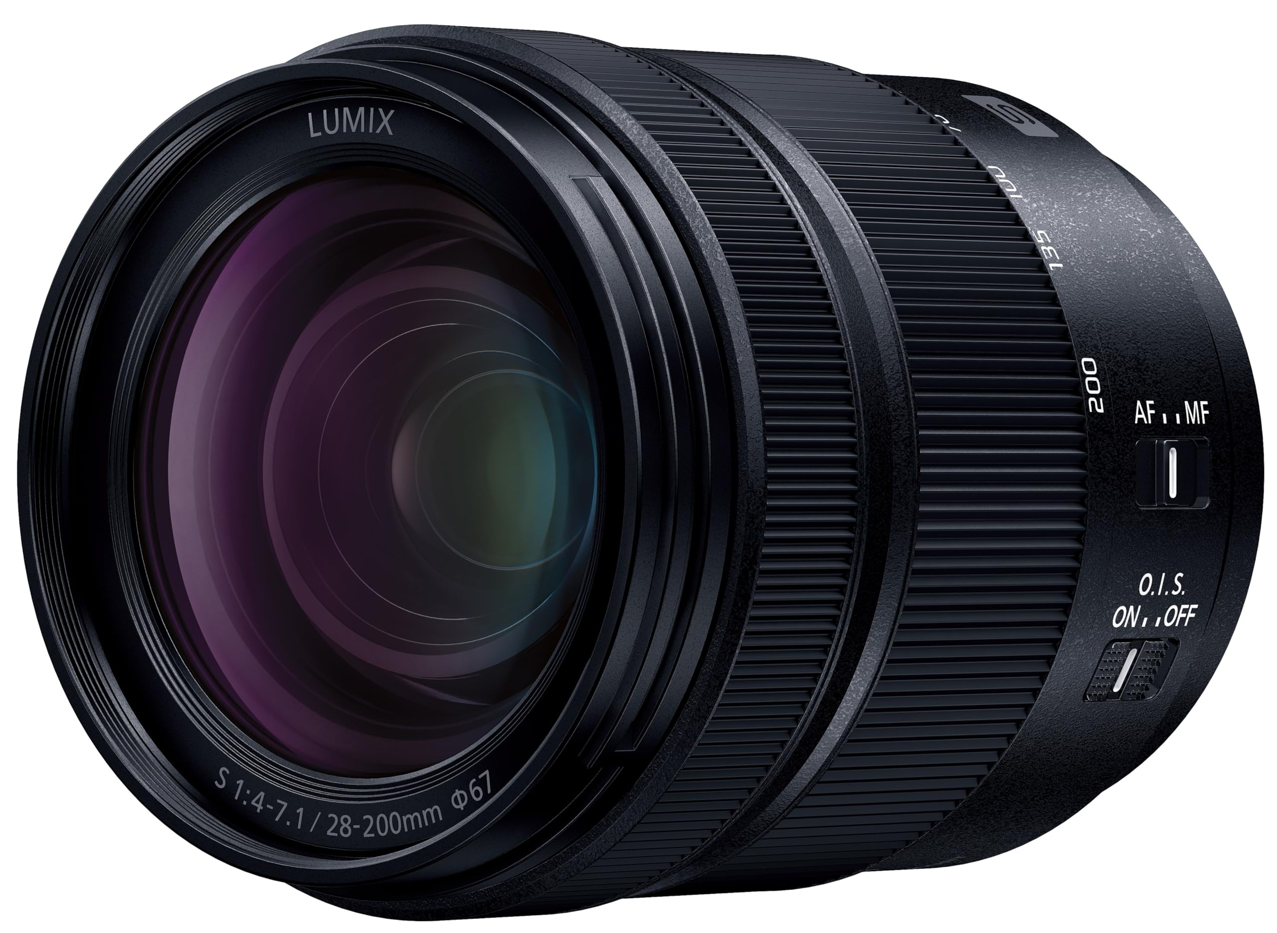 

Panasonic High Magnification Zoom Lens Full Size Mirrorless Single Lens L Mount System LUMIX Small and Lightweight LUMIX S Black 28-200mm F4-7.1