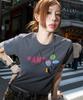 XTONZ Xf010 Anti-Pin Badge T-Shirt (Charcoal)