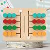 Montessori Color Matching Learning Toys Sliding Puzzle For Kids 3 4 5 6 7 Years Old Preschool Logic Game Brain Teasers Boys Girl